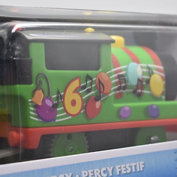 Thomas & Friends Motorized Fisher Price Party Train Percy - Percy Festif New - Picture 7 of 8